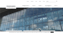 Desktop Screenshot of frberg-gym.dk